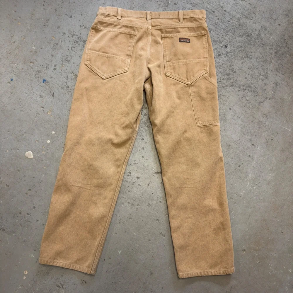 Patagonia Iron Forge Hemp Canvas Work Pants 36 Mens Brown Utility 55865 FA19